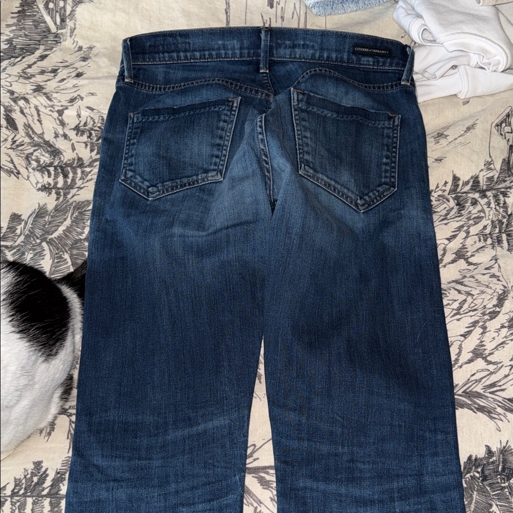Citizens Of Humanity Dark Blue Ankle Jeans - Picture 6 of 6